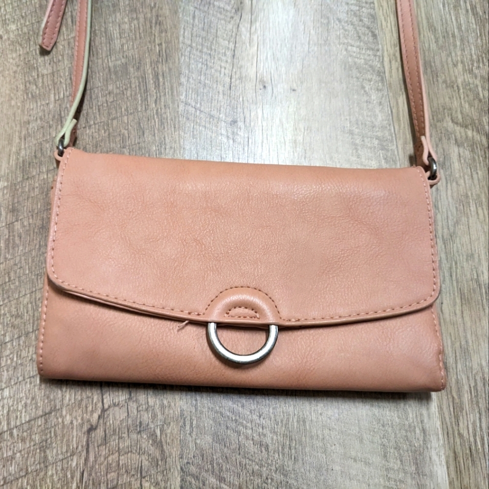 Nude Pink Small Crossbody Bag